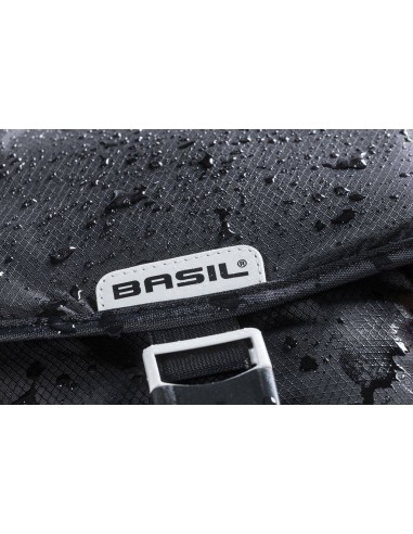 Rucksack Basil Miles Daypack Nordlicht 17 Liter 31 x 17 x 44 cm - Schwarz