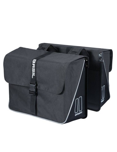 Doppelpacktasche Basil Forte 35 Liter 41 x 15 x 34 cm - Schwarz