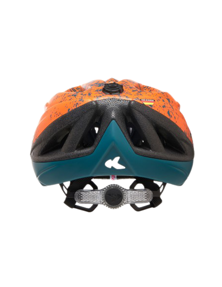 Fahrradhelm KED Street Jr. Pro S (49-55 cm) - arcadia green orange matt
