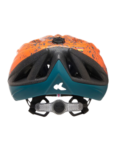 Fahrradhelm KED Street Jr. Pro M (53-58 cm) - arcadia green orange matt