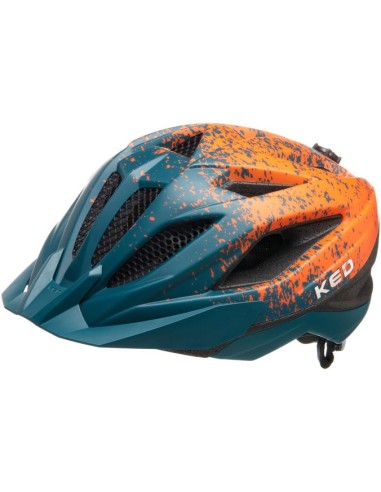 Fahrradhelm KED Street Jr. Pro M (53-58 cm) - arcadia green orange matt