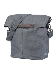 Fahrradtasche Basil City Shopper 14-16 Liter 30 x 18 x 49 cm - Grau