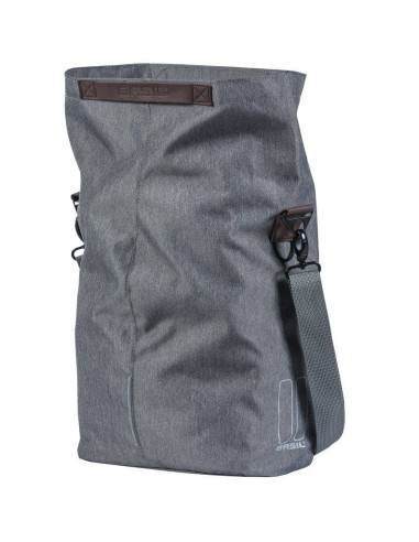 Fahrradtasche Basil City Shopper 14-16 Liter 30 x 18 x 49 cm - Grau