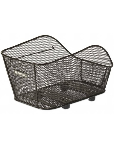 Fahrradkorb für Gepäckträger Basil Icon M 40 x 33 x 25 cm - Schwarz