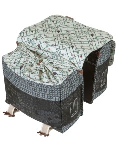 Doppelpacktasche Basil Bohème Carry All 35 Liter 37 x 15 x 37 cm - Schwarz