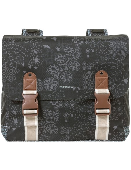 Doppelpacktasche Basil Bohème Carry All 35 Liter 37 x 15 x 37 cm - Schwarz