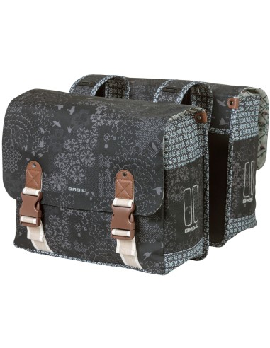 Doppelpacktasche Basil Bohème Carry All 35 Liter 37 x 15 x 37 cm - Schwarz