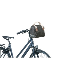 Lenkertasche Basil Bohème City Bag 8 Liter  32 x 12 x 23 cm - Schwarz
