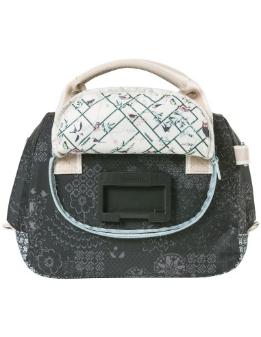 Lenkertasche Basil Bohème City Bag 8 Liter  32 x 12 x 23 cm - Schwarz