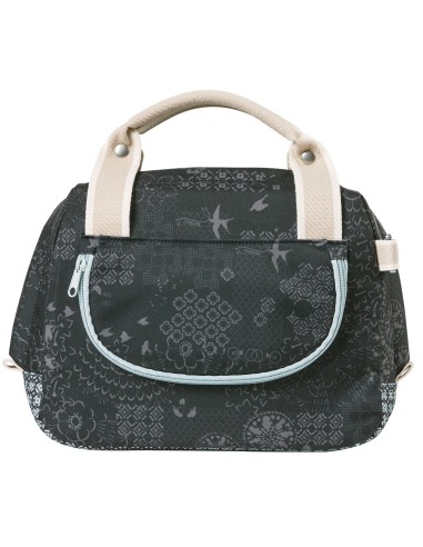 Lenkertasche Basil Bohème City Bag 8 Liter  32 x 12 x 23 cm - Schwarz