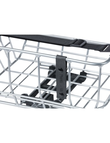 Fahrradkorb Basil Portland Rear MIK 25 liter 43 x 36 x 22 cm - Chrom