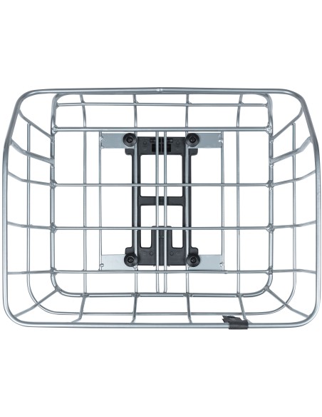 Fahrradkorb Basil Portland Rear MIK 25 liter 43 x 36 x 22 cm - Chrom