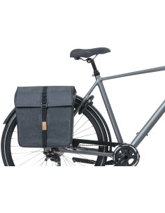 Doppelpacktasche Basil Urban Dry 50 Liter 36 x 17 x 42 cm - Charcoal Melee
