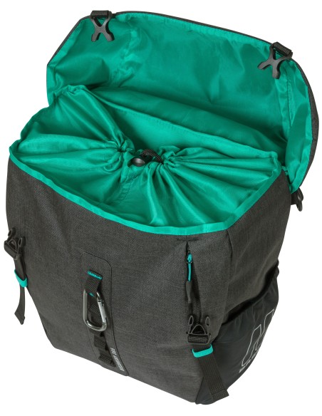 Fahrradtasche Basil Discovery 365D 9 Liter 30 x 14 x 31 cm - Schwarz Melee