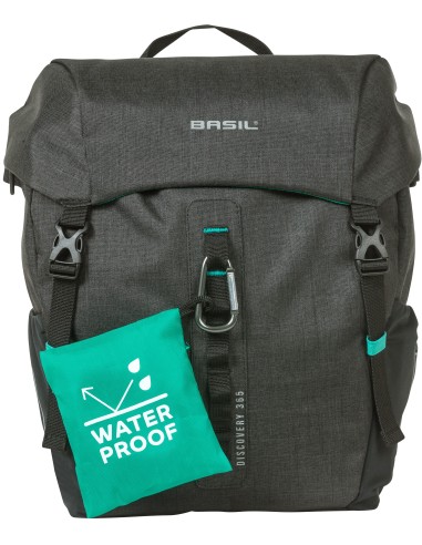 Fahrradtasche Basil Discovery 365D 9 Liter 30 x 14 x 31 cm - Schwarz Melee