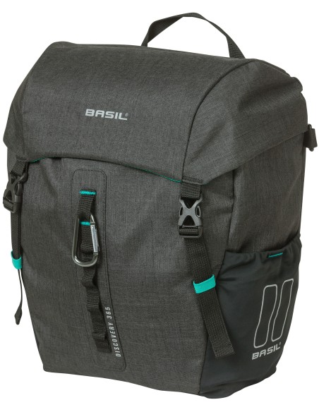 Fahrradtasche Basil Discovery 365D 9 Liter 30 x 14 x 31 cm - Schwarz Melee