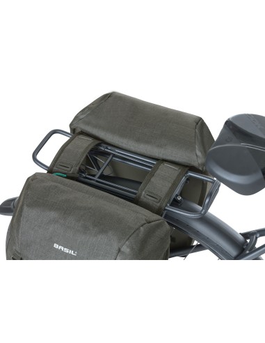 Doppelpacktasche Basil Discovery 365D 18 Liter 30 x 15 x 31 cm - Black Melee