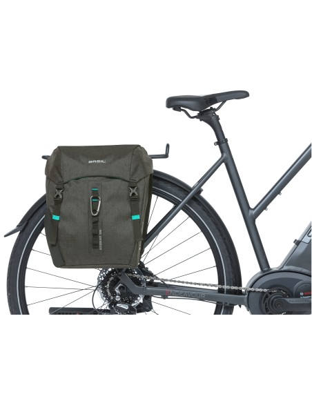 Doppelpacktasche Basil Discovery 365D 18 Liter 30 x 15 x 31 cm - Black Melee
