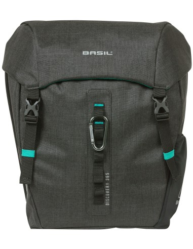 Doppelpacktasche Basil Discovery 365D 18 Liter 30 x 15 x 31 cm - Black Melee