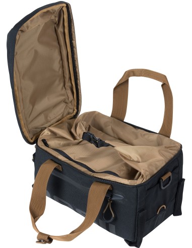 Tasche für Gepäckträger Basil Miles Trunkbag 7 Liter 32 x 19 x 21 cm - Black Slate