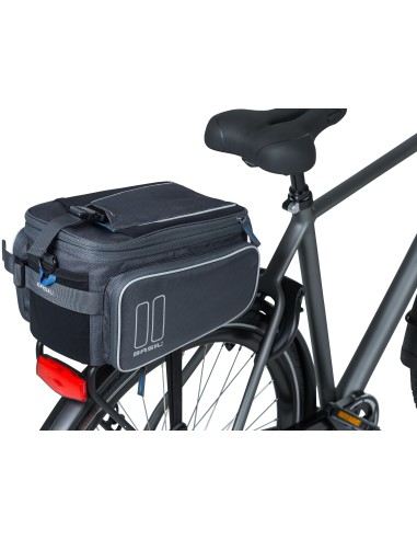 Tasche für Gepäckträger Basil Sport Design Trukbag MIK 7 bis 15 Liter 36 x 26 x 18 cm - Graphit