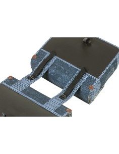 Doppelpacktasche Basil Bohème Carry All 35 Liter 37 x 15 x 37 cm - Blau