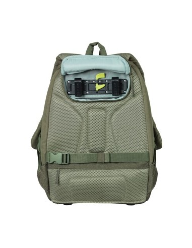 Rucksack für 13"  laptop Basil B-Safe Commuter Nordlicht 13 Liter 26 x 13 x 40 cm - Olivengrün