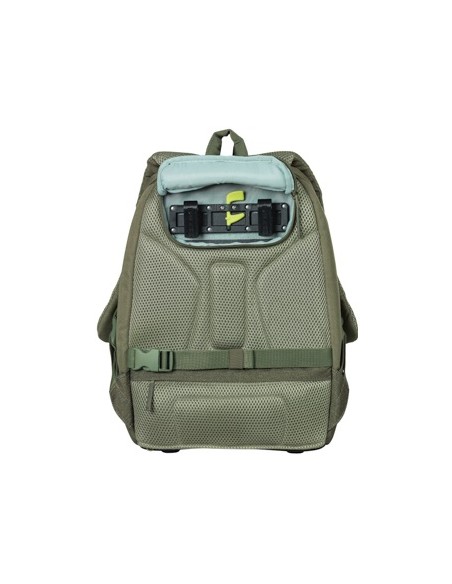 Rucksack für 13"  laptop Basil B-Safe Commuter Nordlicht 13 Liter 26 x 13 x 40 cm - Olivengrün