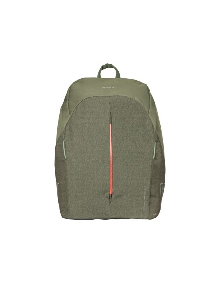 Rucksack für 13"  laptop Basil B-Safe Commuter Nordlicht 13 Liter 26 x 13 x 40 cm - Olivengrün