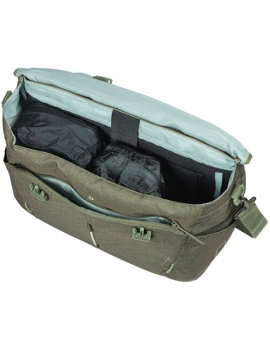 Buro Fahrradtasche Basil B-Safe Commuter Nordlicht 17 Liter 41 x 14 x 32 cm - Olivegrün