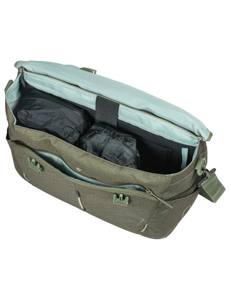 Buro Fahrradtasche Basil B-Safe Commuter Nordlicht 17 Liter 41 x 14 x 32 cm - Olivegrün