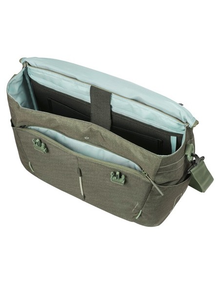 Buro Fahrradtasche Basil B-Safe Commuter Nordlicht 17 Liter 41 x 14 x 32 cm - Olivegrün