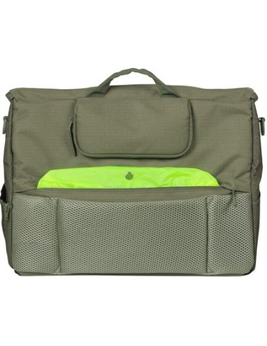 Buro Fahrradtasche Basil B-Safe Commuter Nordlicht 17 Liter 41 x 14 x 32 cm - Olivegrün