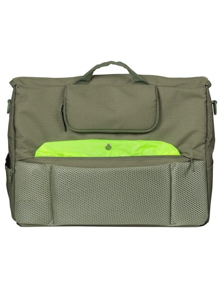 Buro Fahrradtasche Basil B-Safe Commuter Nordlicht 17 Liter 41 x 14 x 32 cm - Olivegrün