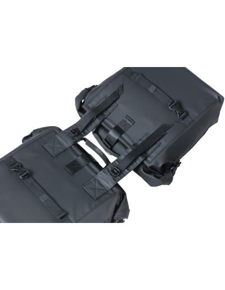 Doppelpacktasche Basil SoHo Nordlicht 41 Liter 31 x 13 x 37 cm - Schwarz