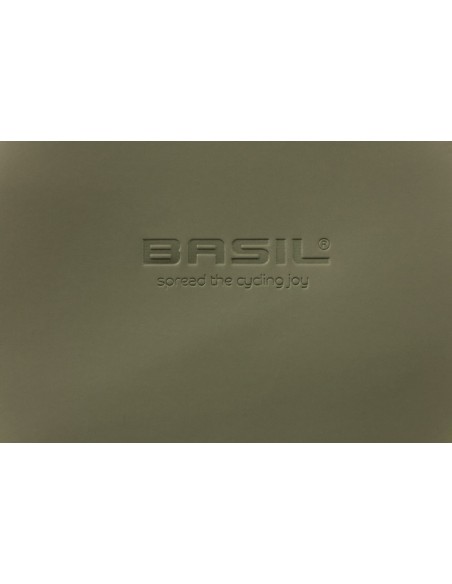 Doppelpacktasche Basil SoHo Nordlicht 41 Liter 31 x 13 x 37 cm - Moos Grün