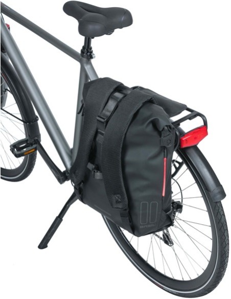 Rucksack Basil SoHo Nordlicht 17 Liter 31 x 14 x 37 cm - Night Black