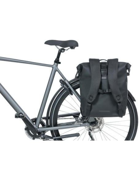 Rucksack Basil SoHo Nordlicht 17 Liter 31 x 14 x 37 cm - Night Black