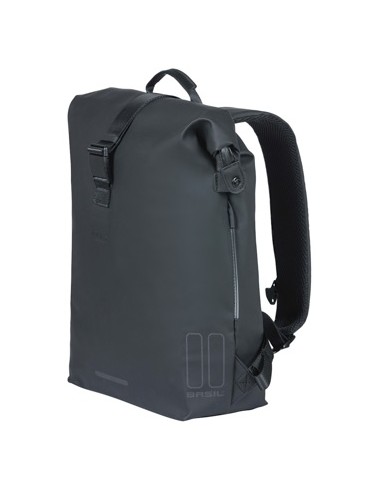 Rucksack Basil SoHo Nordlicht 17 Liter 31 x 14 x 37 cm - Night Black
