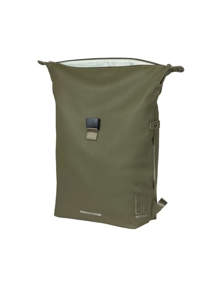 Rucksack Basil SoHo Nordlicht 17 Liter 31 x 14 x 37 cm - Mossgrün