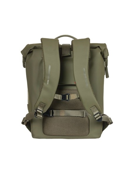 Rucksack Basil SoHo Nordlicht 17 Liter 31 x 14 x 37 cm - Mossgrün