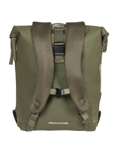 Rucksack Basil SoHo Nordlicht 17 Liter 31 x 14 x 37 cm - Mossgrün