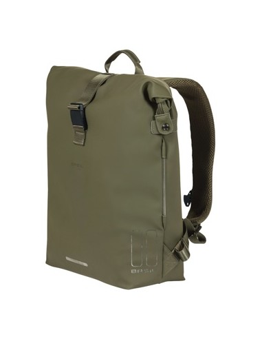 Rucksack Basil SoHo Nordlicht 17 Liter 31 x 14 x 37 cm - Mossgrün