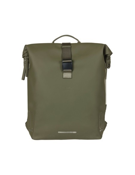Rucksack Basil SoHo Nordlicht 17 Liter 31 x 14 x 37 cm - Mossgrün