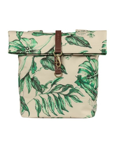Doppelpacktasche Basil Ever Green 28 bis 32 Liter 28 x 16 x 35 cm - sandshell beige