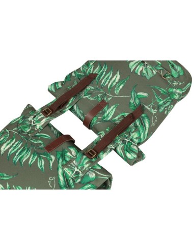 Doppelpacktasche Basil Ever Green 28 bis 32 Liter 28 x 16 x 35 cm - tymiangrün