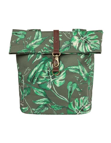 Doppelpacktasche Basil Ever Green 28 bis 32 Liter 28 x 16 x 35 cm - tymiangrün