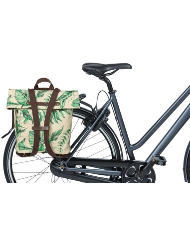 Rücksack Basil Ever Green 14 bis 19 Liter 28 x 16 x 35 cm - sandshell beige