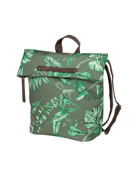 Rücksack Basil Ever Green 14 bis 19 Liter 28 x 16 x 35 cm - Tyhmiangrün