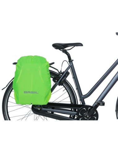 Rucksack für 13" inch laptop Basil B-Safe Commuter 13 Liter 26 x 13 x 40 cm - Schwarz